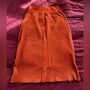 Gaia Conceptions Pencil Below Knee Skirt Size M
